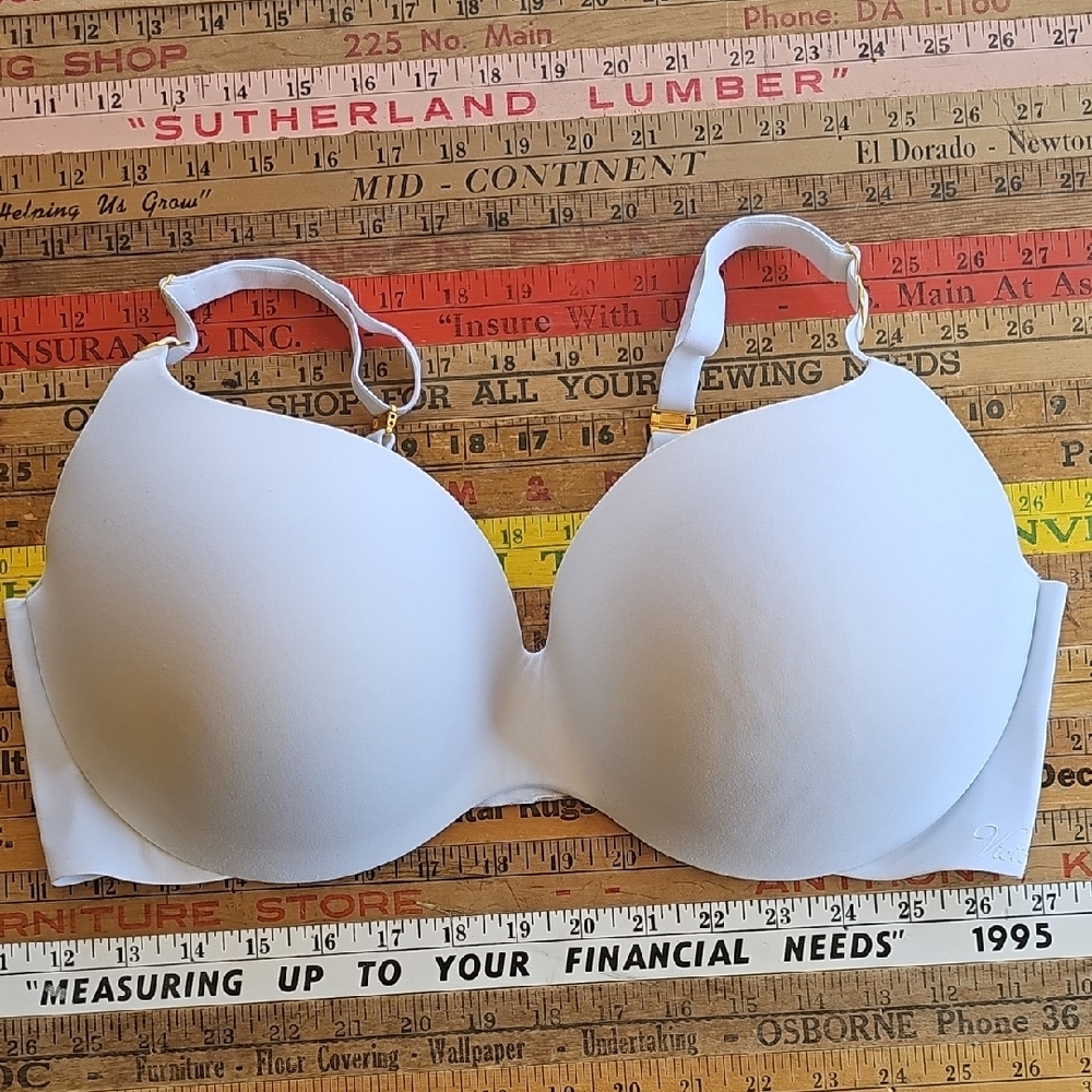 VS White Women's Bra 38DD